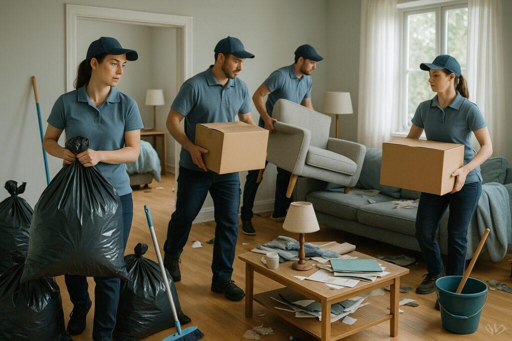 Räumung von Messiewohnungen